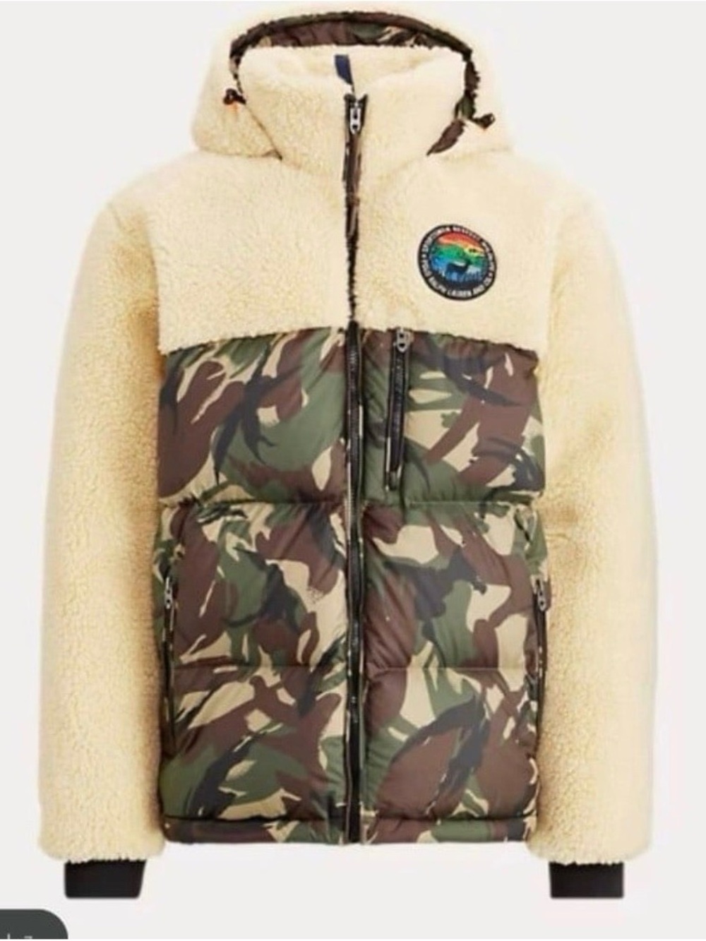 Polo Ralph Lauren camo Expedition down jacket